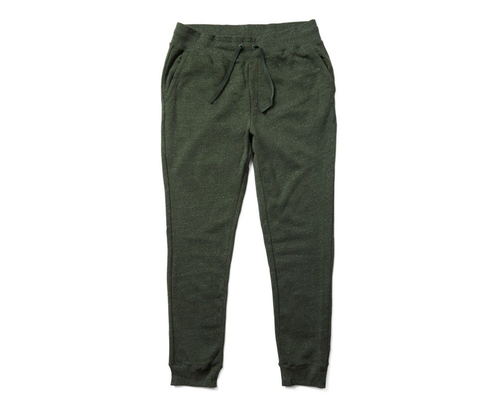 Spodnie Merrell Męskie Oliwkowe - Fleece Jogger - 369201-PRX